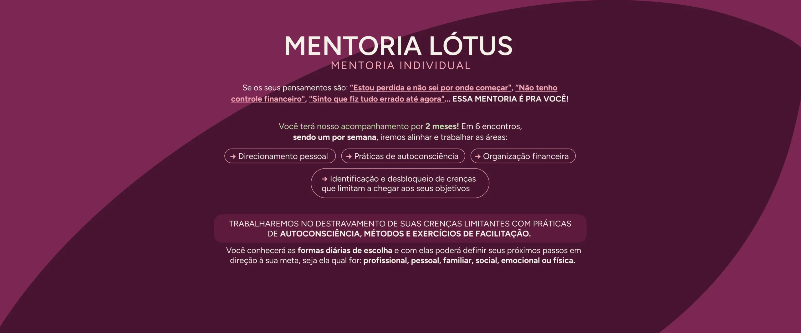 MENTORIA LÓTUS - MENTORIA INDIVIDUAL 4