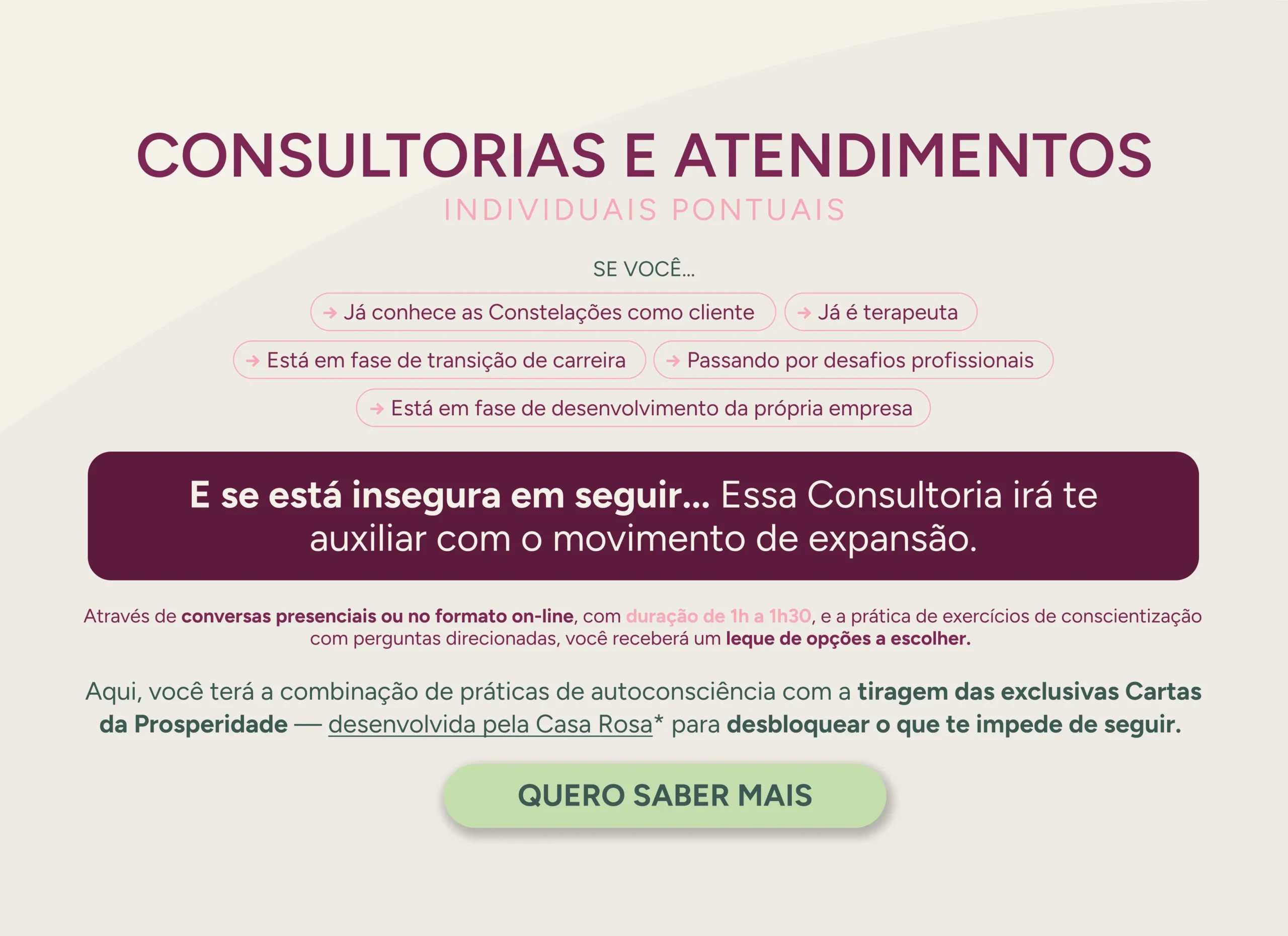 [MOB]CONSULTORIAS E ATENDIMENTOS INDIVIDUAIS PONTUAIS