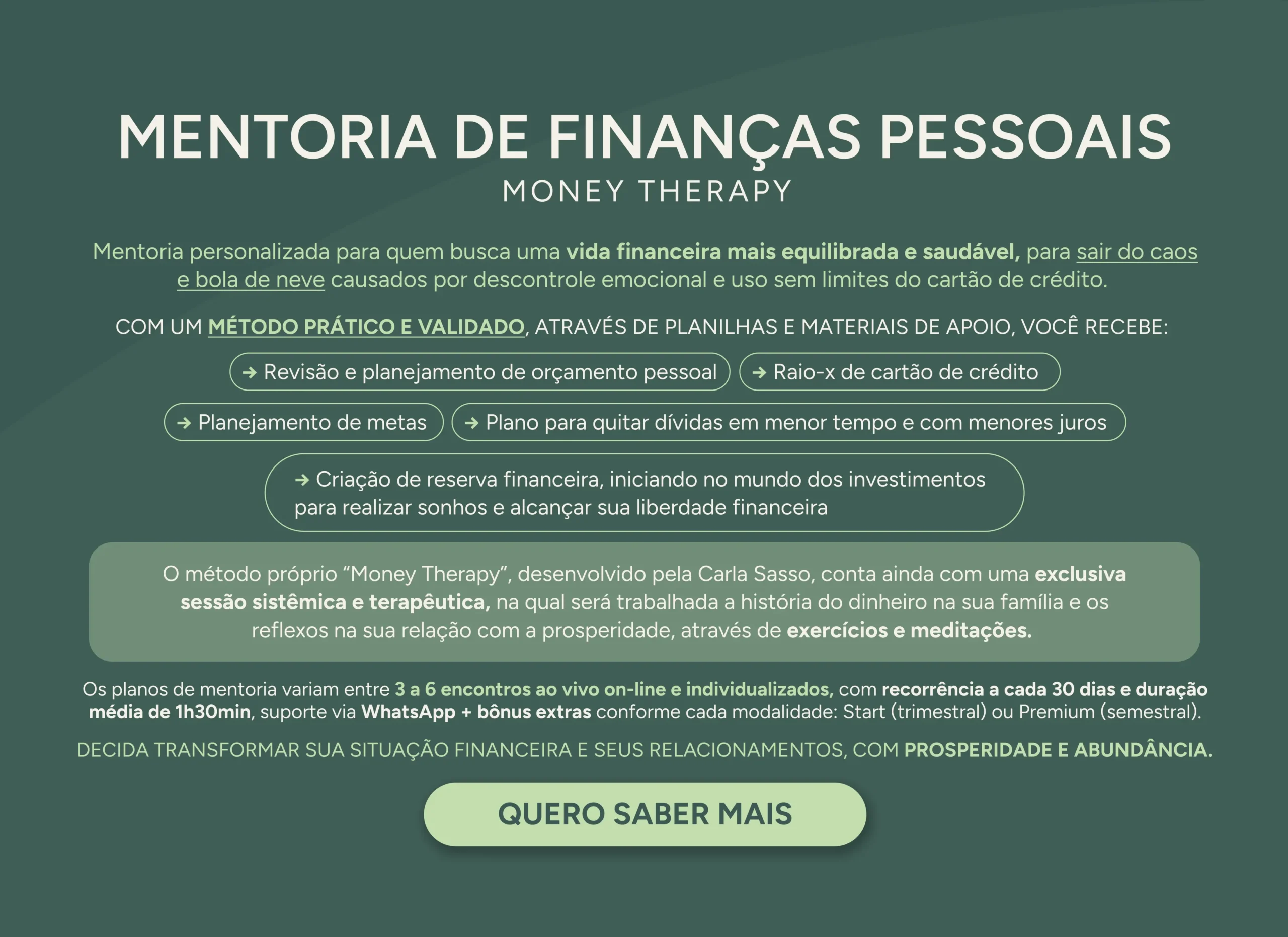 [MOB]MENTORIA DE FINANÇAS PESSOAIS - MONEY THERAPY