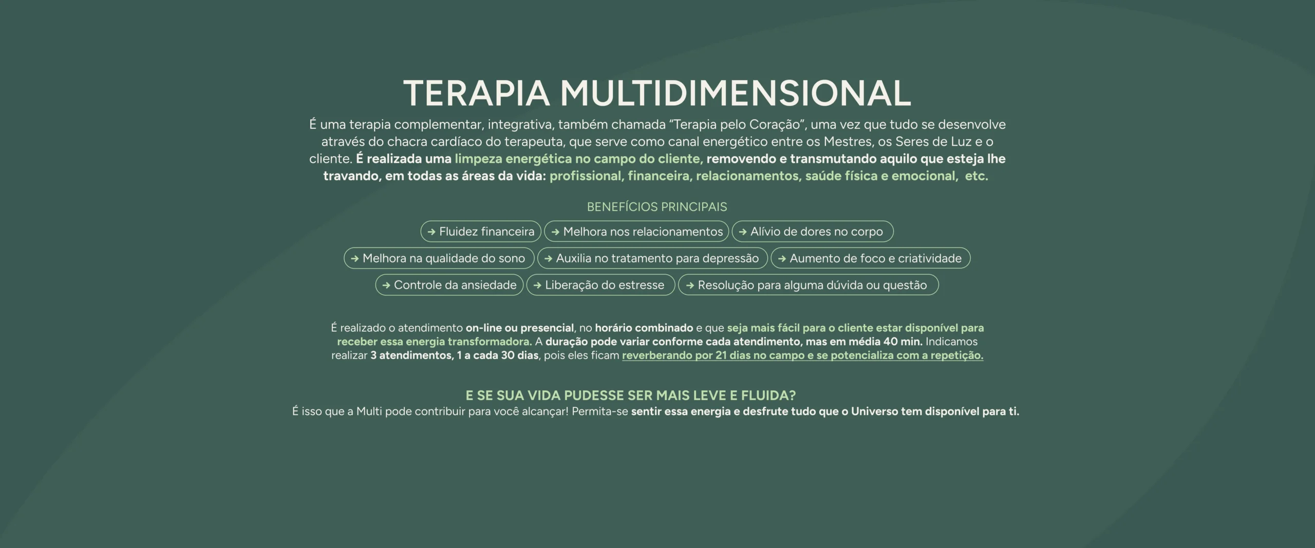 TERAPIA MULTIDIMENSIONAL
